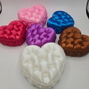 Valentine "Pillow" Heart Gift/Trinket//Candy/Jewelry Box-3D Printed-Sm/Med or Lg